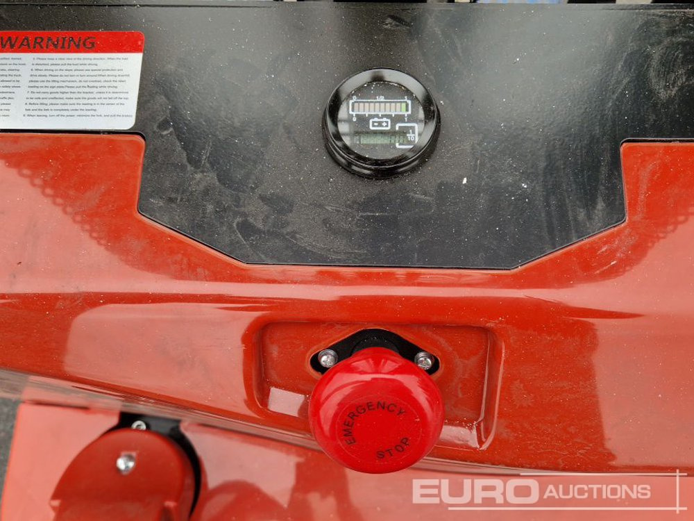 材料装卸设备 Unused 1500kg Walk Behind Electric Pallet Truck：图9