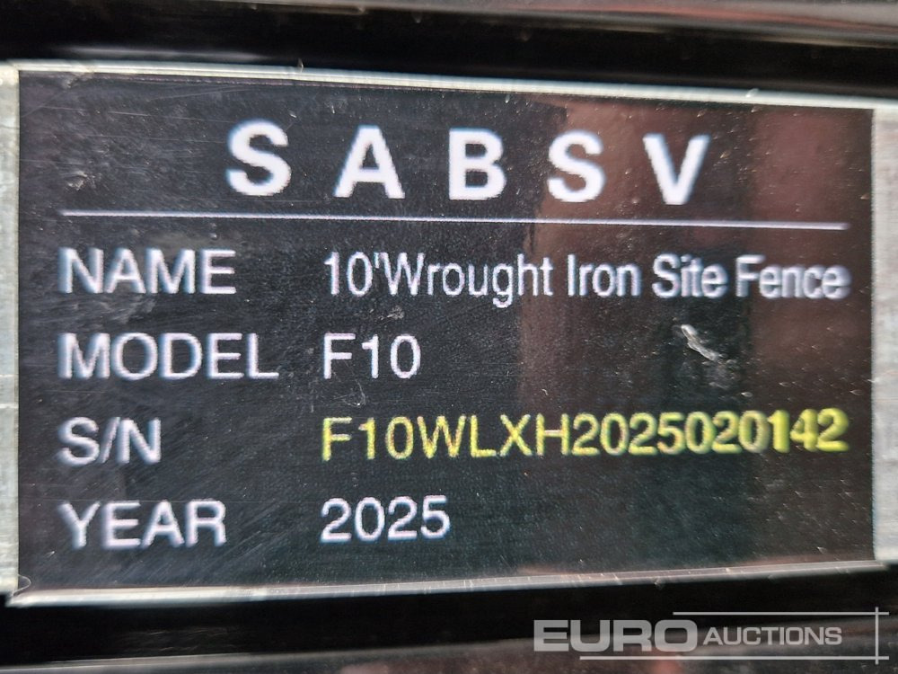 Unused 2024 SABSV F10 - 建筑设备:图1 Unused 2024 SABSV F10 - 建筑设备:图1