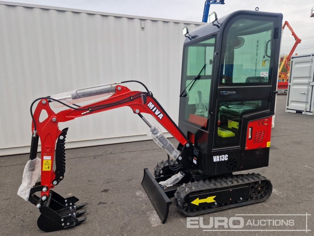 Unused 2025 Miva VA13C - 小型挖掘机:图1 Unused 2025 Miva VA13C - 小型挖掘机:图1