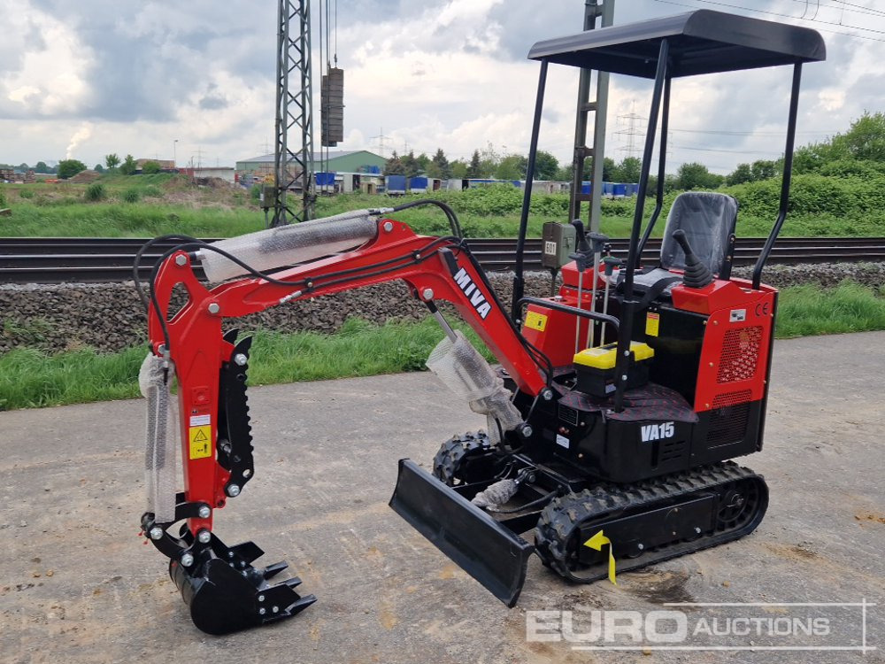 Unused 2025 Miva VA15 - 小型挖掘机:图1 Unused 2025 Miva VA15 - 小型挖掘机:图1