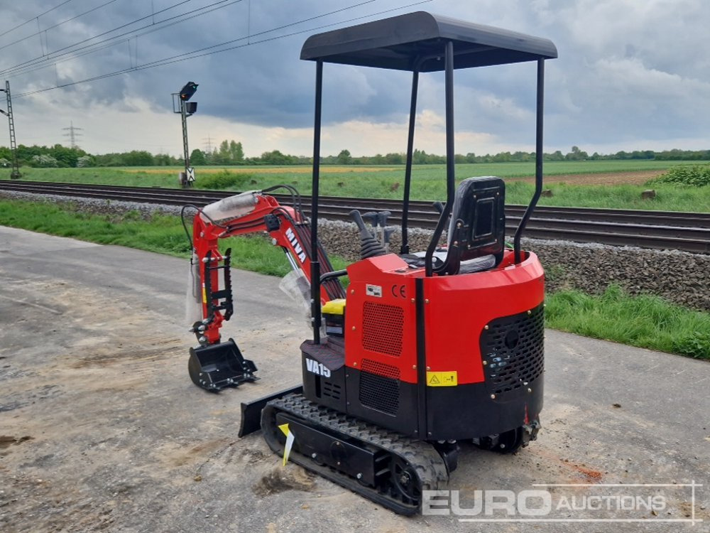 Unused 2025 Miva VA15 - 小型挖掘机:图3 Unused 2025 Miva VA15 - 小型挖掘机:图3