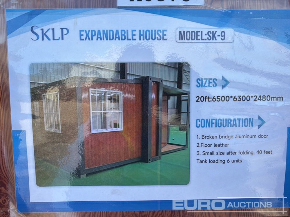 Unused 2025 SKLP SK-9 - 建筑集装箱:图1 Unused 2025 SKLP SK-9 - 建筑集装箱:图1