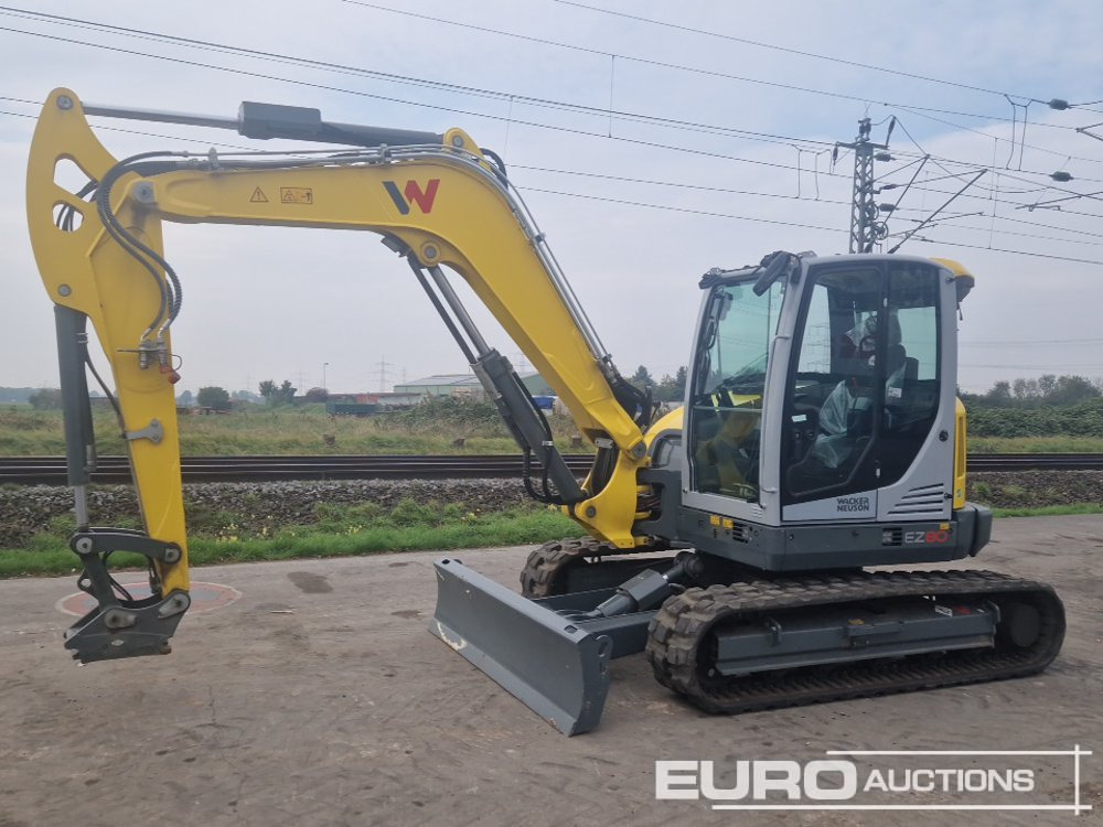 Unused Wacker Neuson EZ80 - 小型挖掘机:图1 Unused Wacker Neuson EZ80 - 小型挖掘机:图1