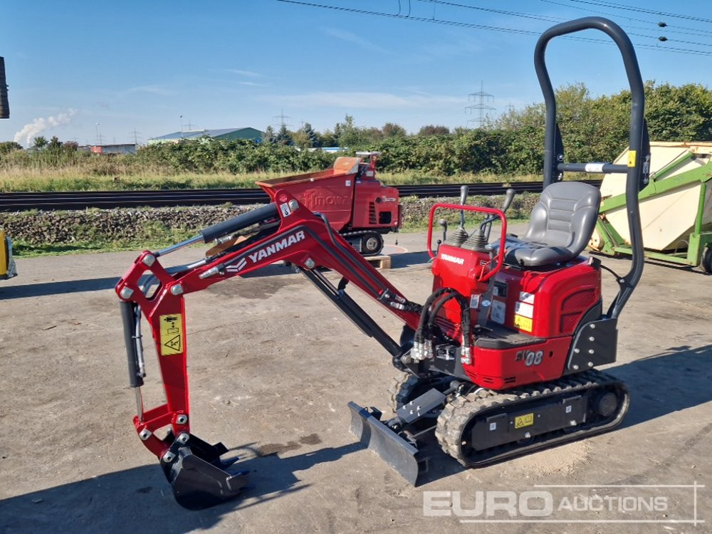Unused Yanmar SV08-1C - 小型挖掘机:图1 Unused Yanmar SV08-1C - 小型挖掘机:图1