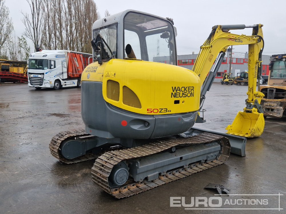 Wacker Neuson 50Z3 - 小型挖掘机:图5 Wacker Neuson 50Z3 - 小型挖掘机:图5