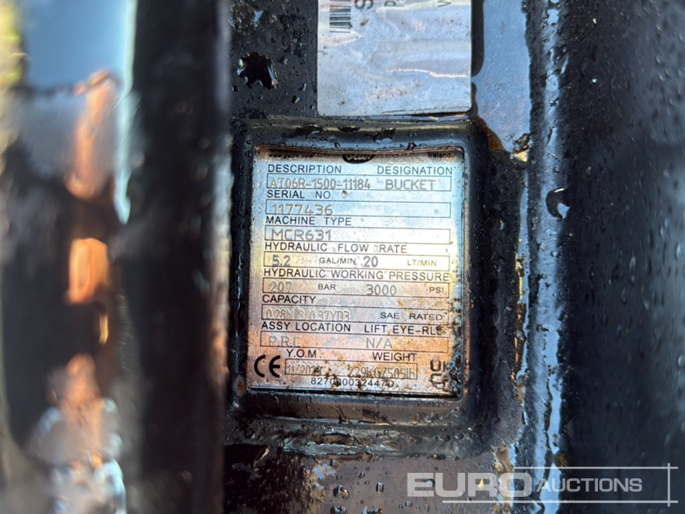 2023 Geith AT06R-1500-11184 - 铲斗:图5 2023 Geith AT06R-1500-11184 - 铲斗:图5