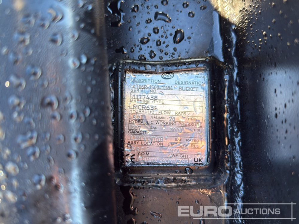 2024 Geith AT06R-1500-11184 - 铲斗:图5 2024 Geith AT06R-1500-11184 - 铲斗:图5