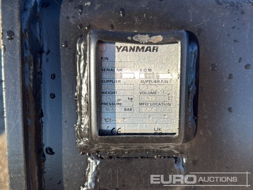 2024 Yanmar LGT020BA4180U - 铲斗:图5 2024 Yanmar LGT020BA4180U - 铲斗:图5