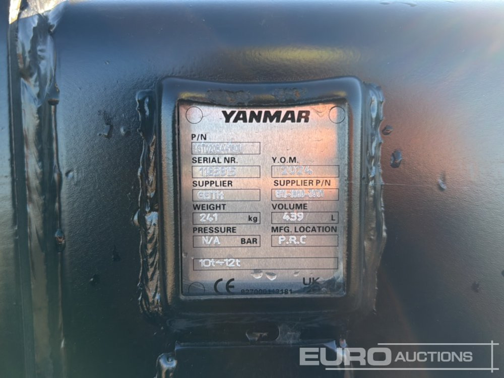 2024 Yanmar LGT020BA4180U - 铲斗:图5 2024 Yanmar LGT020BA4180U - 铲斗:图5