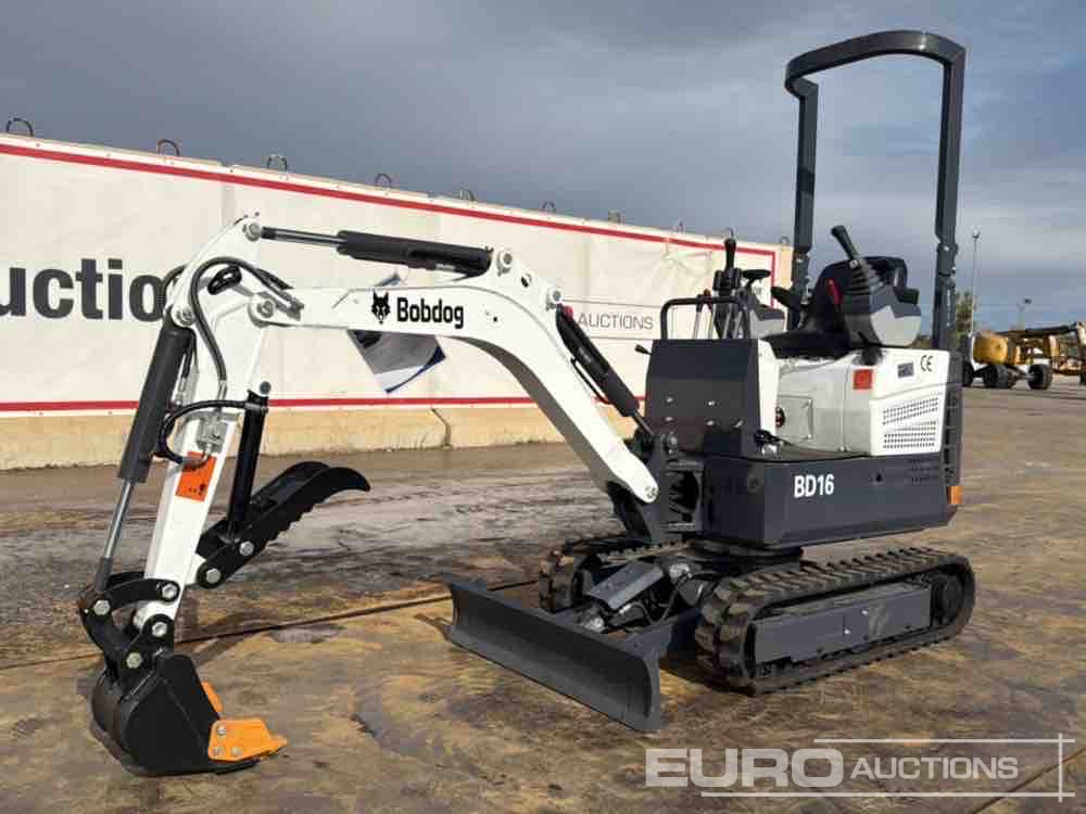 Unused 2025 Bobdog BD16 - 小型挖掘机:图1 Unused 2025 Bobdog BD16 - 小型挖掘机:图1