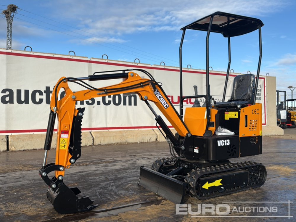 Unused 2025 Vicsec VC13J-Y - 小型挖掘机:图1 Unused 2025 Vicsec VC13J-Y - 小型挖掘机:图1
