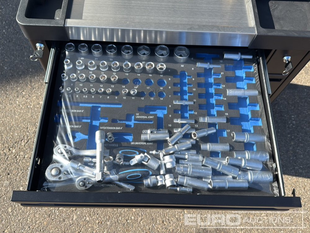 Unused 220 Pcs Tool Cabinet, 7 Drawers - 车间设备:图5 Unused 220 Pcs Tool Cabinet, 7 Drawers - 车间设备:图5