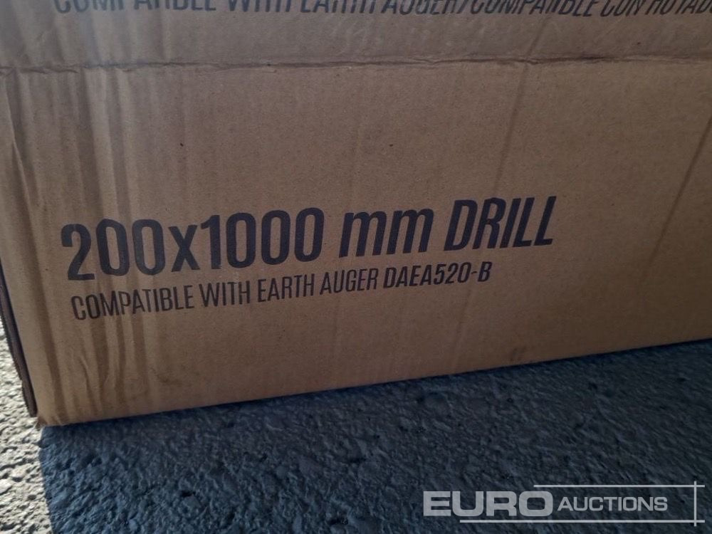 Unused Daewoo 200x1000mm Drill to suit Daewoo DAEA520-B Earth Auger (2 of) / Barrena para ahoyadora - 建筑设备:图5 Unused Daewoo 200x1000mm Drill to suit Daewoo DAEA520-B Earth Auger (2 of) / Barrena para ahoyadora - 建筑设备:图5