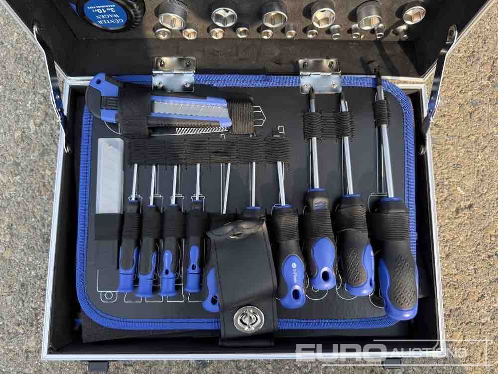 Unused Günter Wagen 110 Pcs Tool Case - 车间设备:图2 Unused Günter Wagen 110 Pcs Tool Case - 车间设备:图2