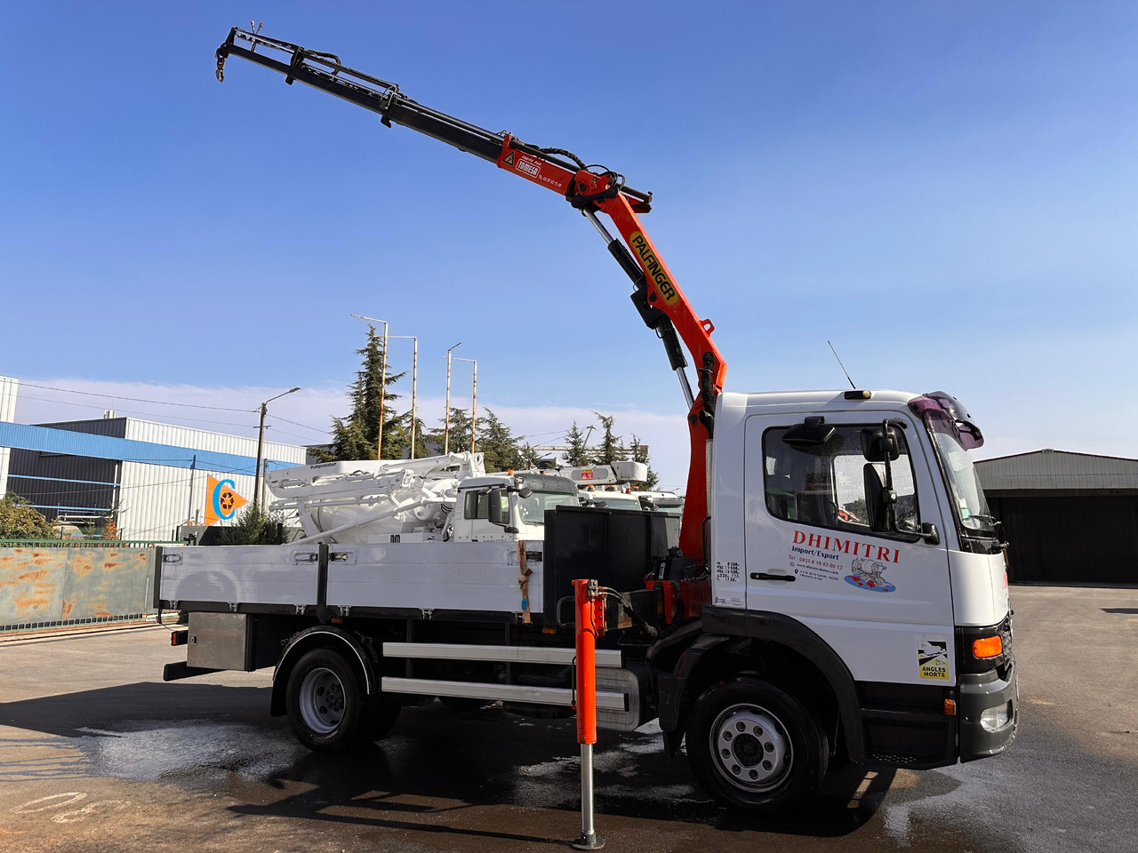Camion bénne Mercedes Benz MP1 CR-092-BP - 翻斗车, 起重车:图3 Camion bénne Mercedes Benz MP1 CR-092-BP - 翻斗车, 起重车:图3