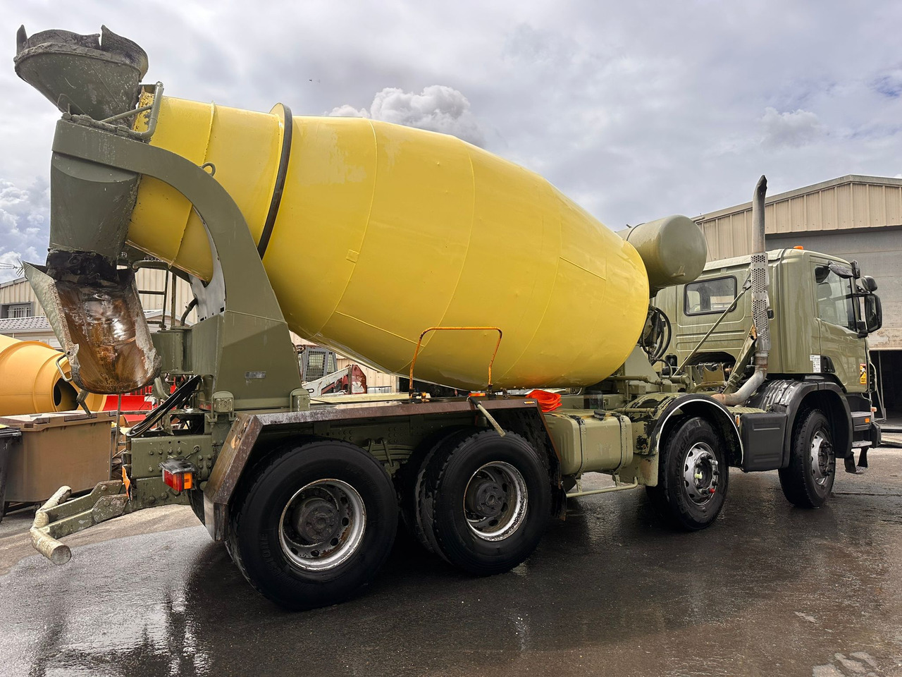 Camion béton Scania P380 CP-230-MP - 混凝土搅拌车:图5 Camion béton Scania P380 CP-230-MP - 混凝土搅拌车:图5