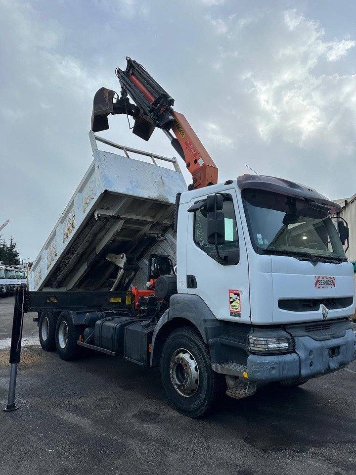 Camion bi-benne Renault CE-598-ON - 翻斗车, 起重车:图1 Camion bi-benne Renault CE-598-ON - 翻斗车, 起重车:图1
