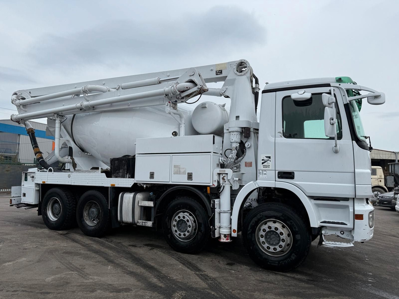 Mercedes-Benz Actros - 混凝土泵车:图2 Mercedes-Benz Actros - 混凝土泵车:图2