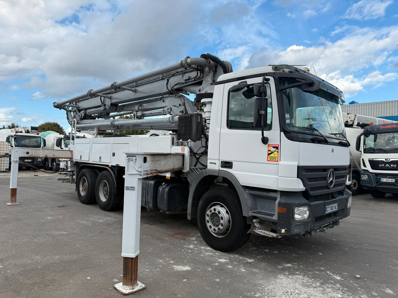 Mercedes-Benz Actros - 混凝土泵车:图2 Mercedes-Benz Actros - 混凝土泵车:图2