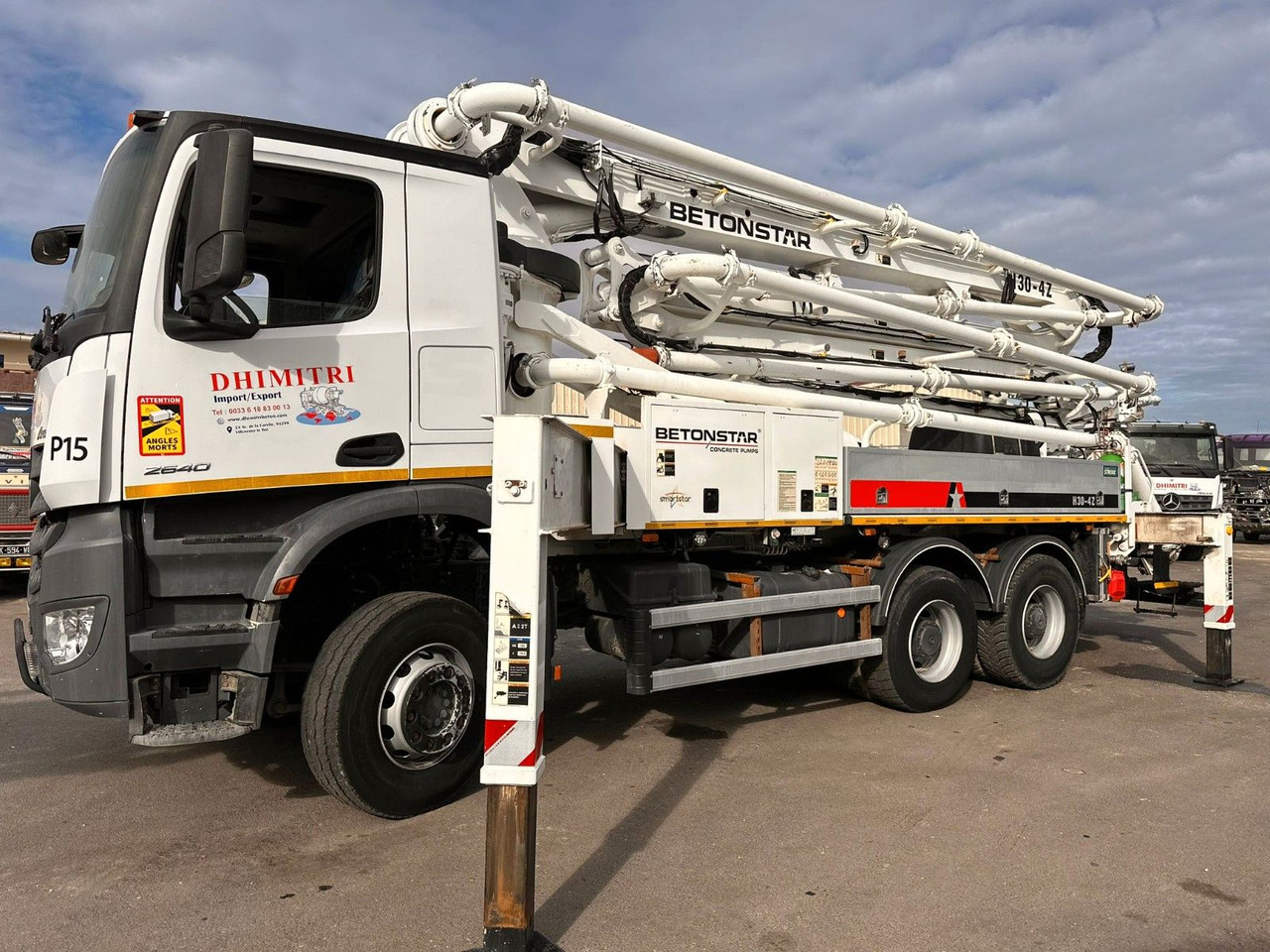 Mercedes-Benz Arocs 2640 - 混凝土泵车:图1 Mercedes-Benz Arocs 2640 - 混凝土泵车:图1
