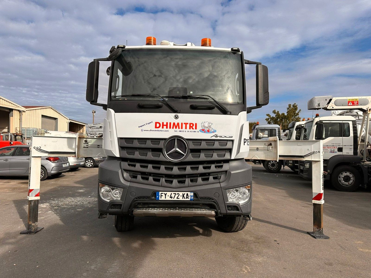 Mercedes-Benz Arocs 2640 - 混凝土泵车:图3 Mercedes-Benz Arocs 2640 - 混凝土泵车:图3