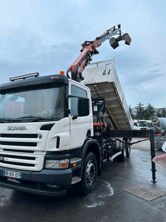 Scania P380 - 翻斗车, 起重车:图1 Scania P380 - 翻斗车, 起重车:图1