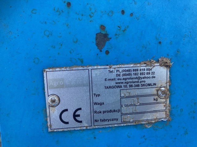 Agroland Kurzscheibenegge Heavy 4,50m - 圆盘耙:图2 Agroland Kurzscheibenegge Heavy 4,50m - 圆盘耙:图2