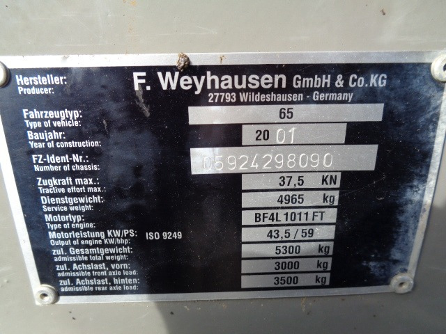 Atlas Radlader AR 65 - 装载机:图4 Atlas Radlader AR 65 - 装载机:图4