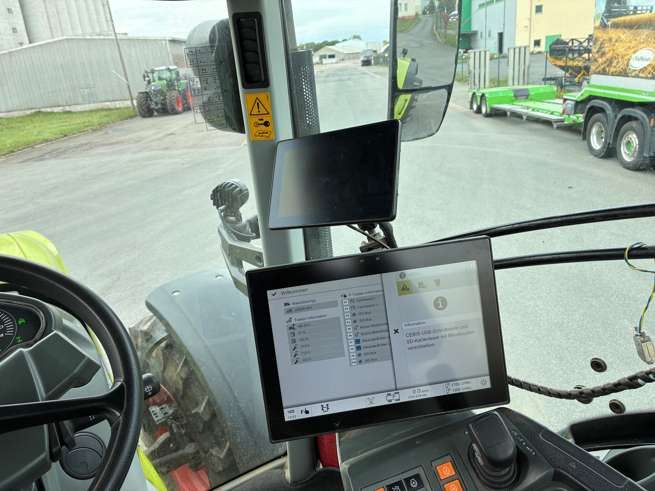 Claas Axion 810 - 拖拉机:图3 Claas Axion 810 - 拖拉机:图3