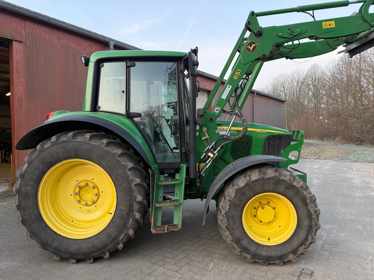 John Deere 6420 - 拖拉机:图4 John Deere 6420 - 拖拉机:图4