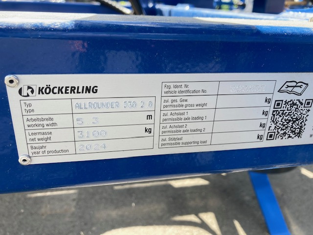 Köckerling Allrounder classic 530 2.0 - 耕耘机:图2 Köckerling Allrounder classic 530 2.0 - 耕耘机:图2