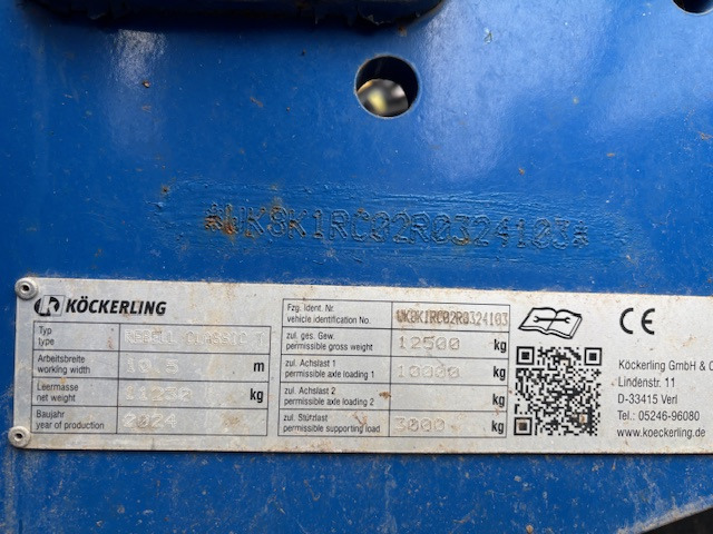 Köckerling Rebell Classic 1050 T - 圆盘耙:图2 Köckerling Rebell Classic 1050 T - 圆盘耙:图2