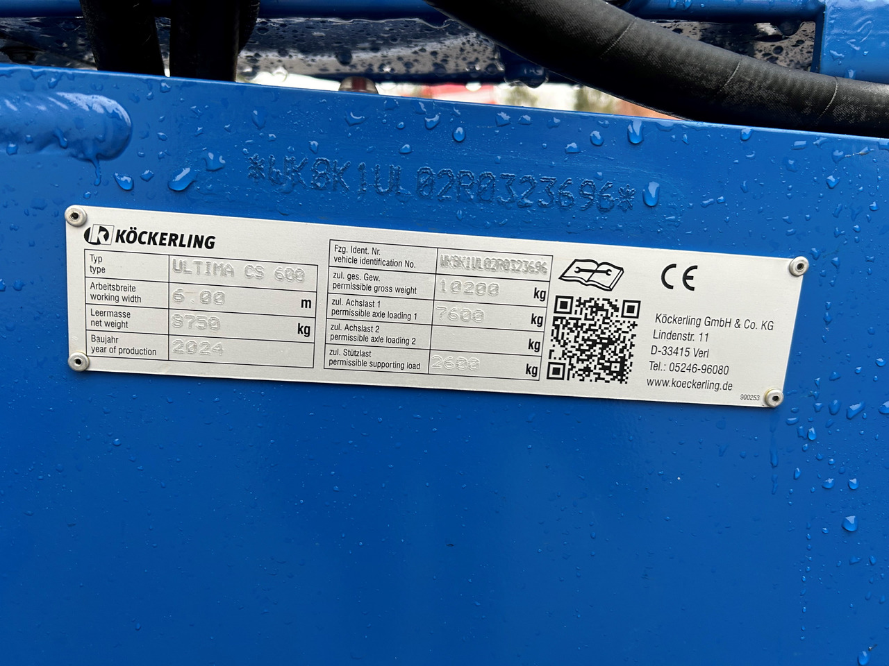 Köckerling Ultima CS 600 - 条播机:图3 Köckerling Ultima CS 600 - 条播机:图3