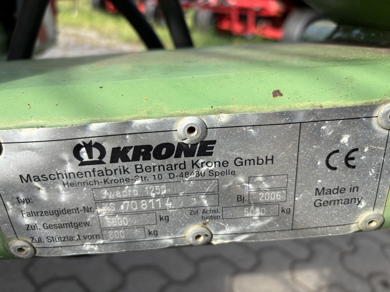 Krone Swadro Serie - 翻草机/ 搂草机:图4 Krone Swadro Serie - 翻草机/ 搂草机:图4