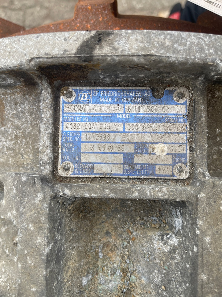 SCANIA 6HP504C - 变速箱 适用于 卡车:图2 SCANIA 6HP504C - 变速箱 适用于 卡车:图2