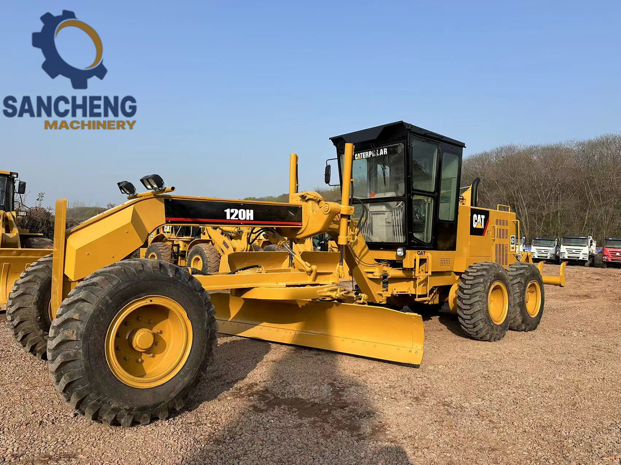 CATERPILLAR 120H motor grader - 平路机:图1 CATERPILLAR 120H motor grader - 平路机:图1