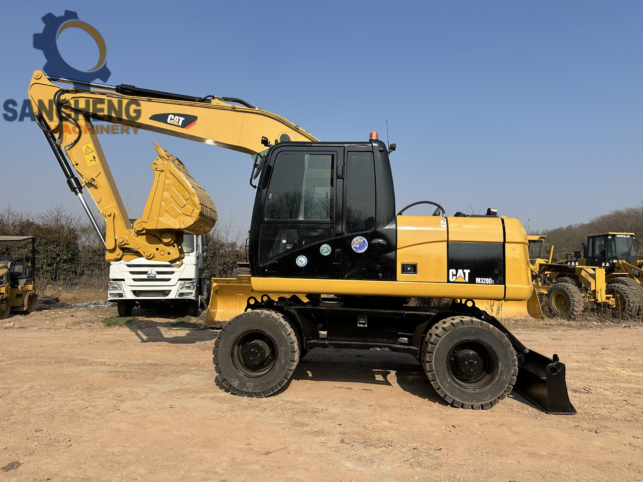 轮式挖掘机 CATERPILLAR M320D2：图10