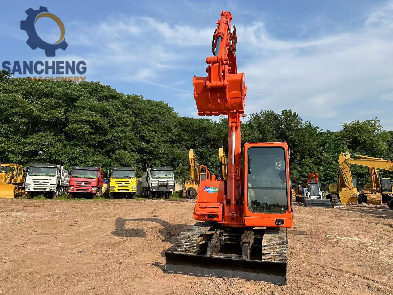 DOOSAN DH80 Mini Excavator - 履带式挖掘机:图4 DOOSAN DH80 Mini Excavator - 履带式挖掘机:图4