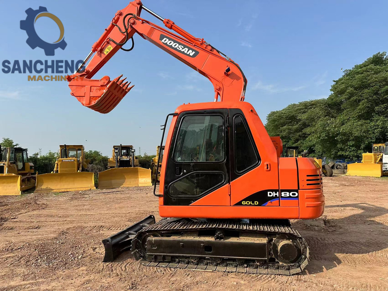 DOOSAN DH80 Mini Excavator - 履带式挖掘机:图1 DOOSAN DH80 Mini Excavator - 履带式挖掘机:图1