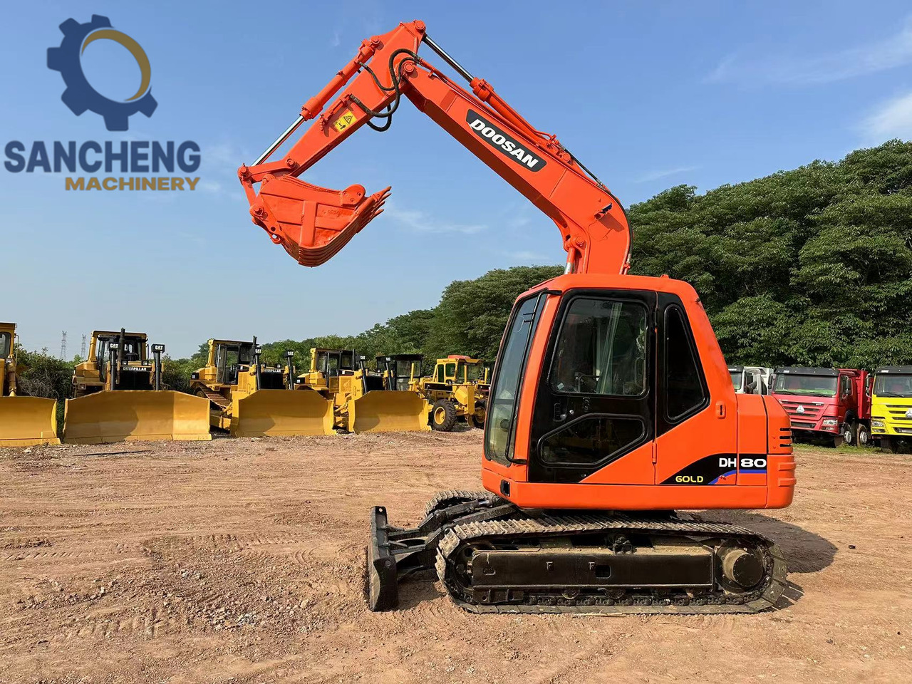 DOOSAN DH80 Mini Excavator - 履带式挖掘机:图5 DOOSAN DH80 Mini Excavator - 履带式挖掘机:图5
