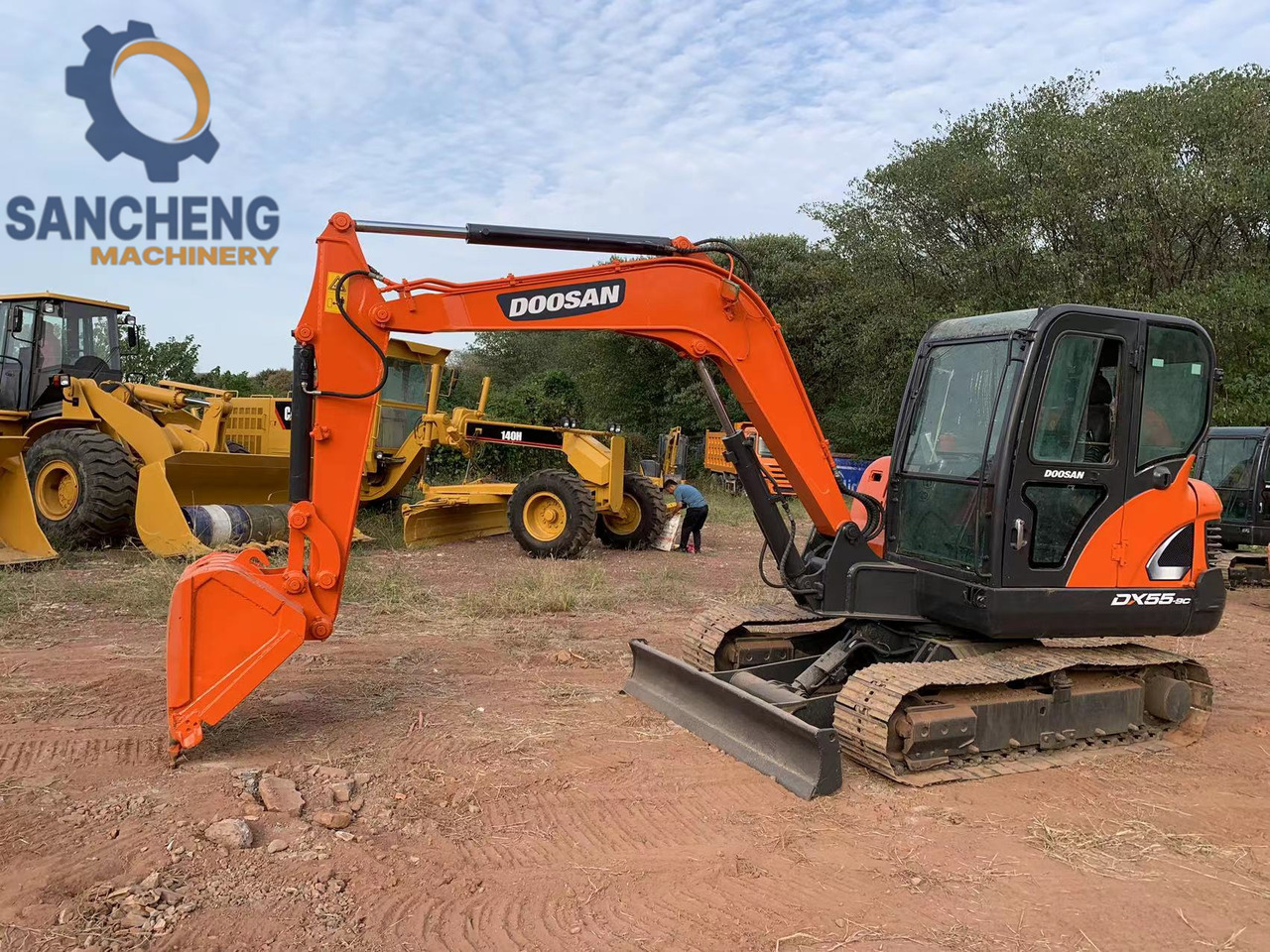 DOOSAN DX55 - 挖掘机:图4 DOOSAN DX55 - 挖掘机:图4