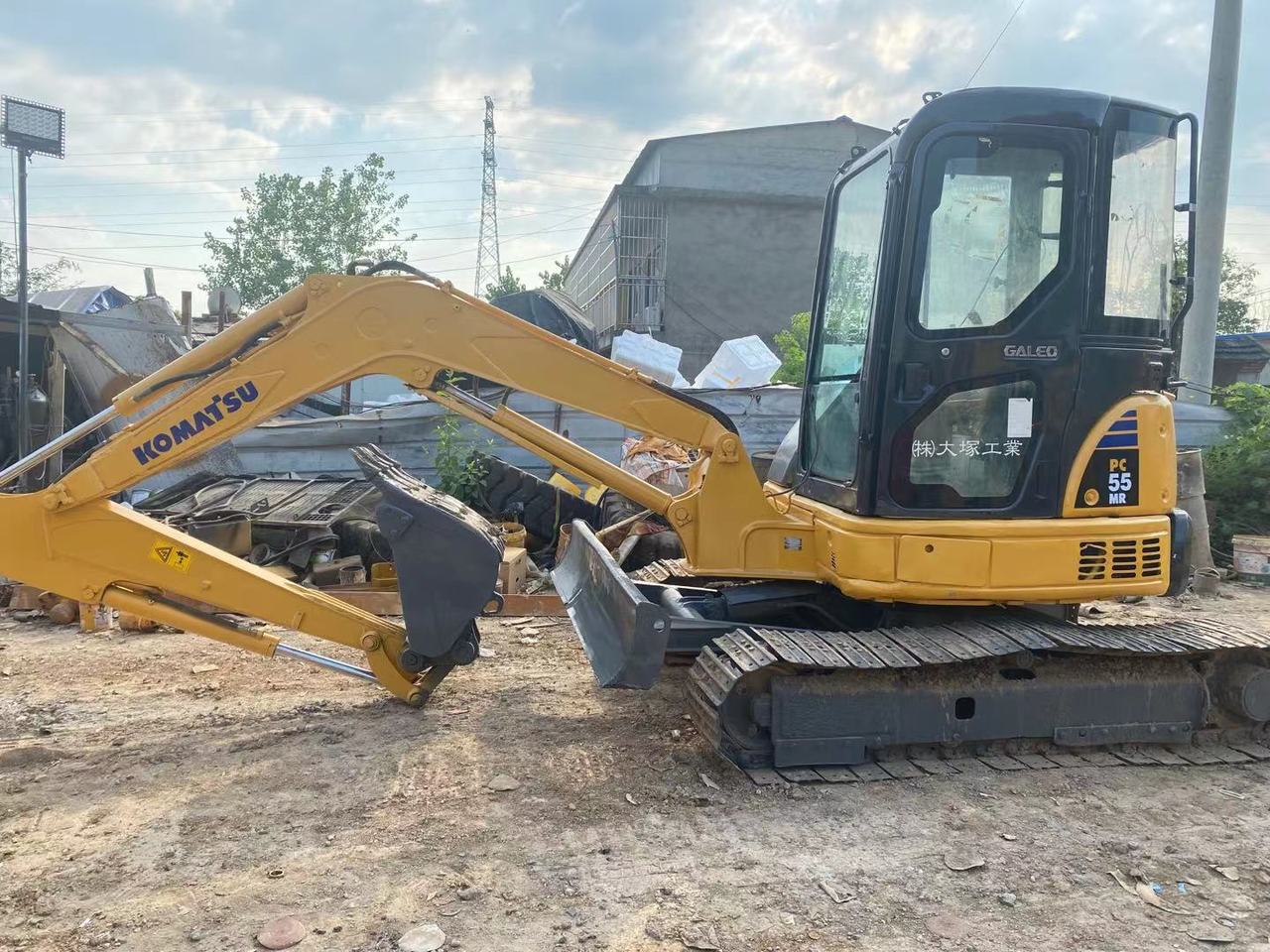 KOMATSU PC55MR - 小型挖掘机:图1 KOMATSU PC55MR - 小型挖掘机:图1