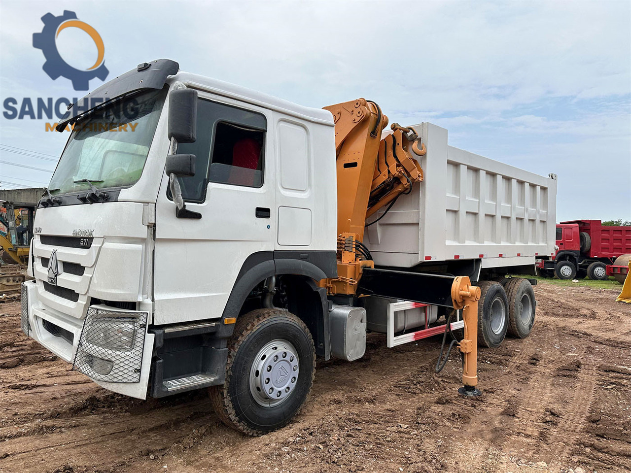 SINOTRUK Howo 371 6x4 crane truck - 起重车:图1 SINOTRUK Howo 371 6x4 crane truck - 起重车:图1