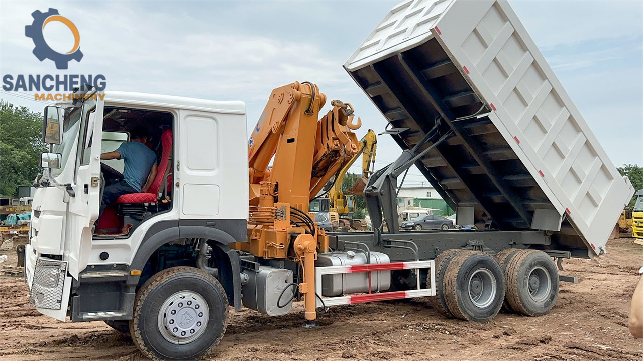 SINOTRUK Howo 371hp 6x4 crane truck - 起重车:图4 SINOTRUK Howo 371hp 6x4 crane truck - 起重车:图4