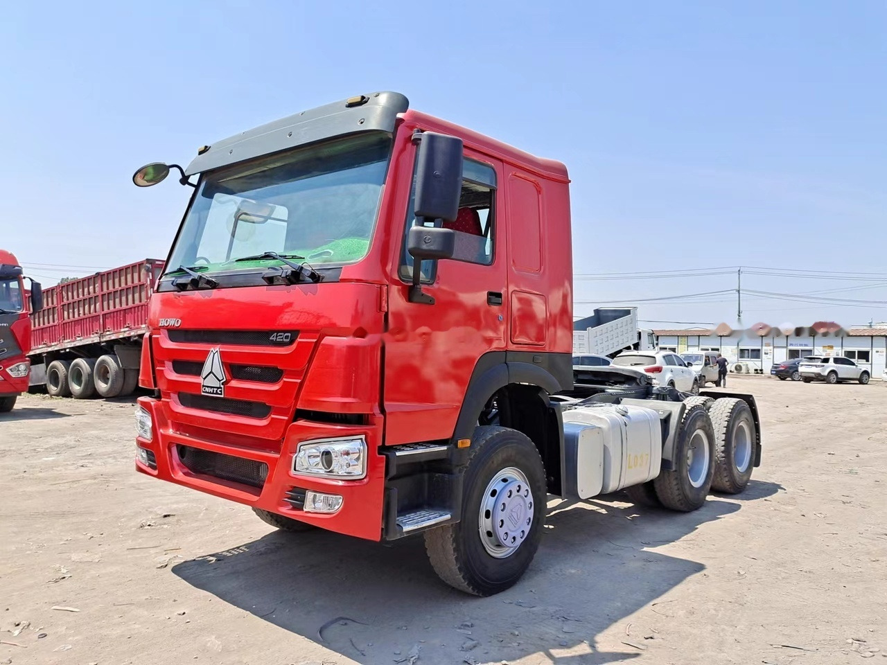 SINOTRUK Howo tractor unit 420hp 6x4 - 牵引车:图2 SINOTRUK Howo tractor unit 420hp 6x4 - 牵引车:图2