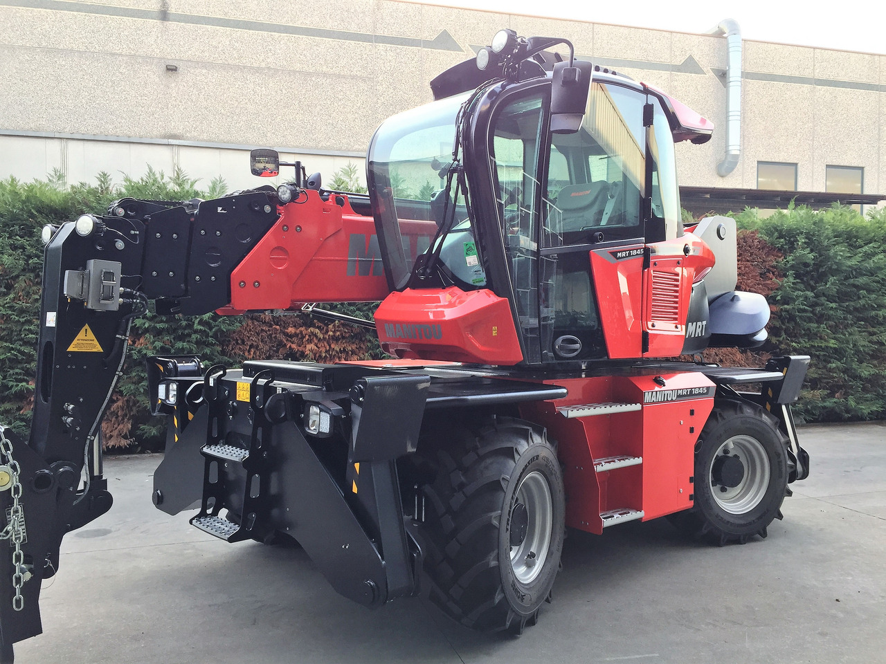 Manitou MRT 1845 360° 115D VISION - 伸缩臂叉装车:图2 Manitou MRT 1845 360° 115D VISION - 伸缩臂叉装车:图2
