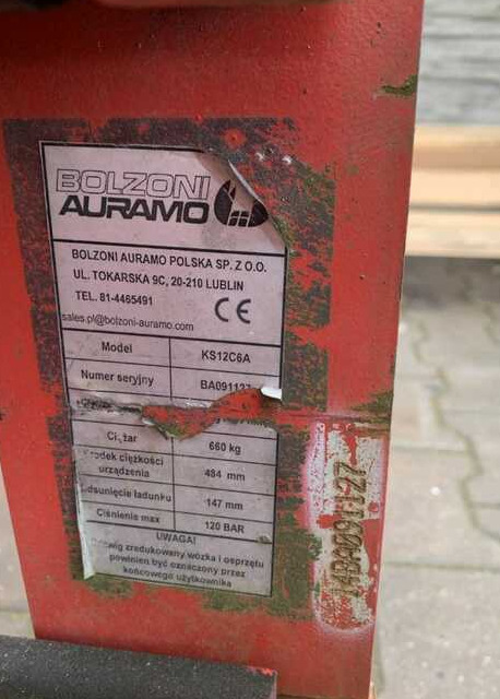 Auramo KS12C6A, Kartonklammer - 夹具 适用于 材料装卸设备:图3 Auramo KS12C6A, Kartonklammer - 夹具 适用于 材料装卸设备:图3