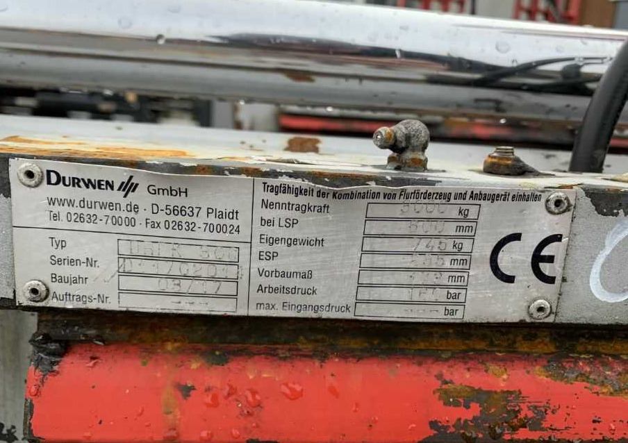 Durwen DRPK30C - 叉 适用于 叉车:图5 Durwen DRPK30C - 叉 适用于 叉车:图5