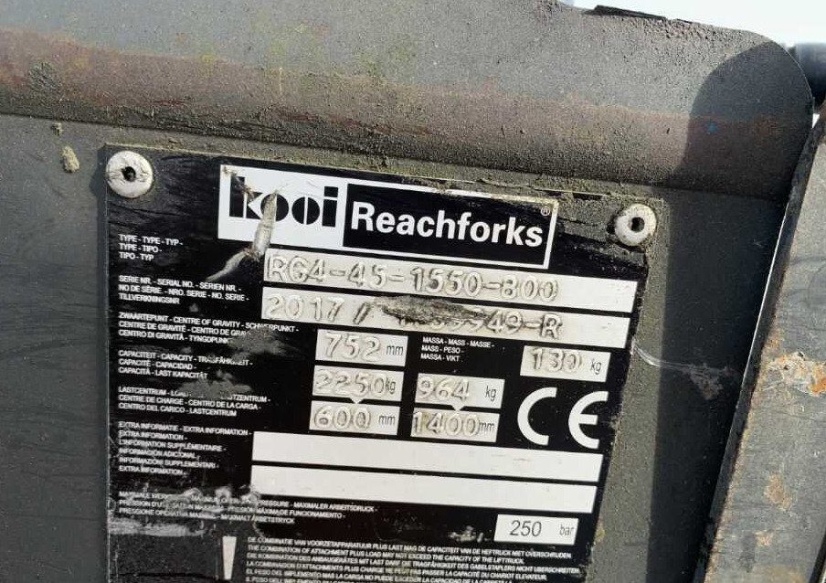 Kooi RG4-45-1550 - 臂架 适用于 材料装卸设备:图5 Kooi RG4-45-1550 - 臂架 适用于 材料装卸设备:图5