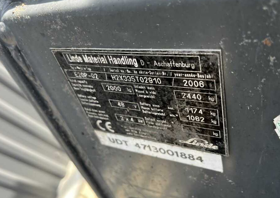 Linde E20P-02 - 电动叉车:图4 Linde E20P-02 - 电动叉车:图4